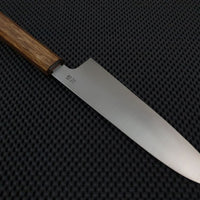 Sukenari ZDP Migaki | 195 Santoku Knife (KMT Oak)
