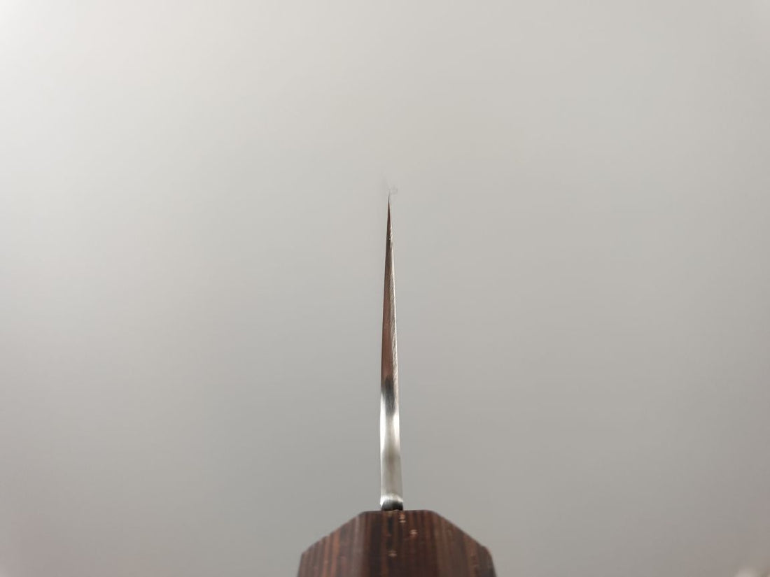 Sukenari ZDP Migaki | 195 Santoku Knife (Yu Handle)