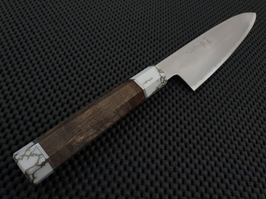 Sakai Takayuki Ginsan Gyuto Stabilised Wood Handle