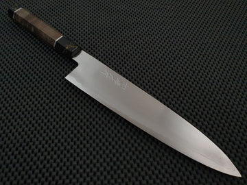 Sakai Takayuki Ginsan Gyuto Stabilised Wood Handle