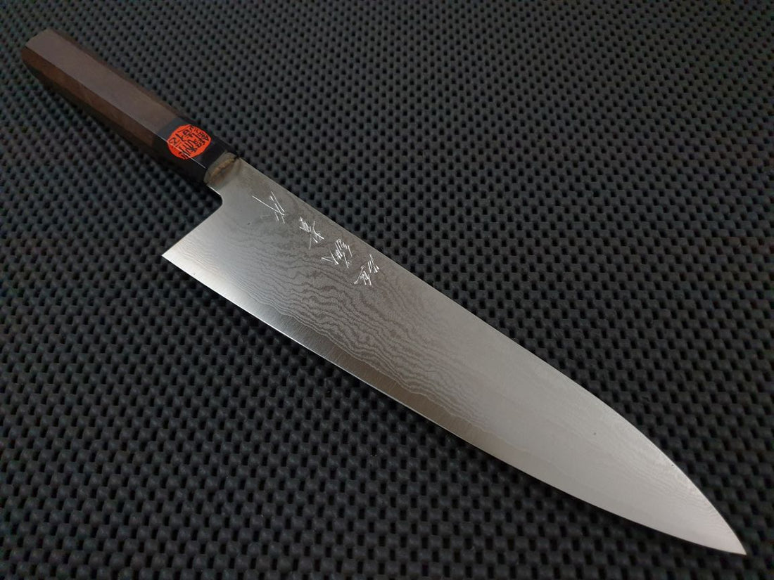Shigeki Tanaka Damascus Gyuto Knife