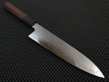 Tetsujin Ukiba | 210mm Gyuto Knife (Ginsan)