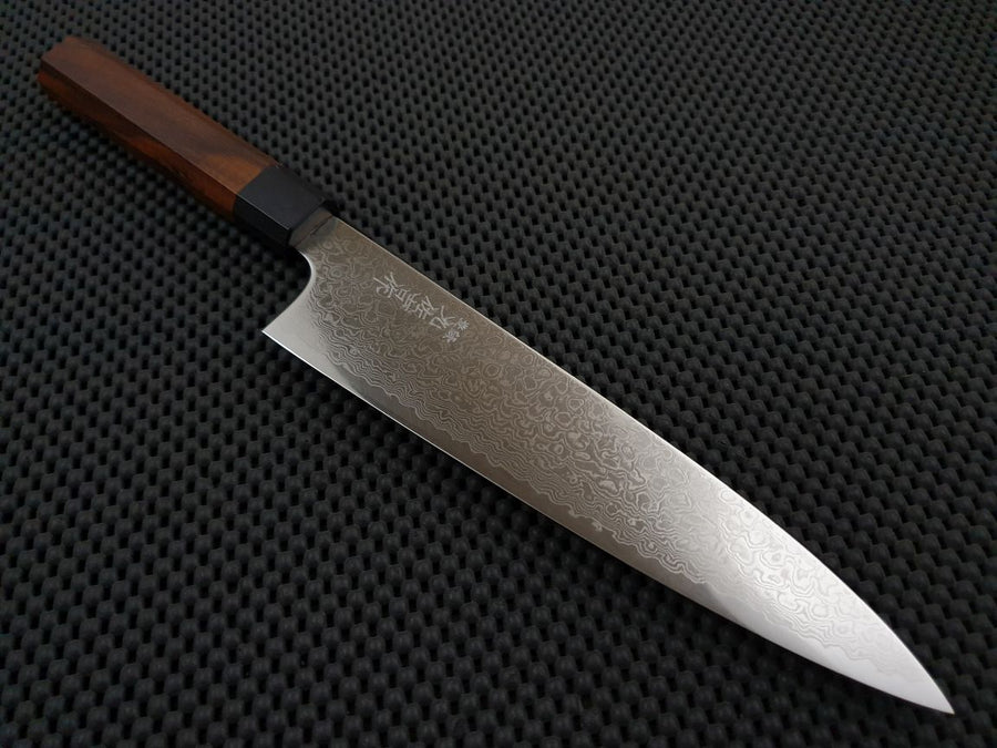 Yoshida Hamono Damascus Gyuto Knife