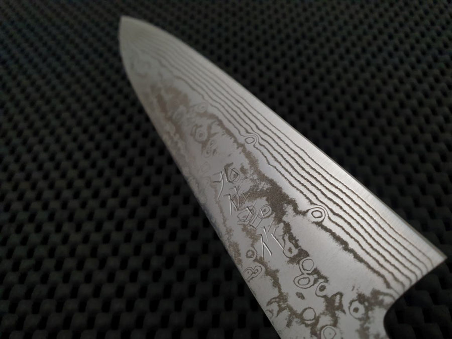 Yoshida ZDP Damascus Petty Knife