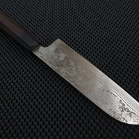 Yoshida ZDP Damascus Santoku Knife