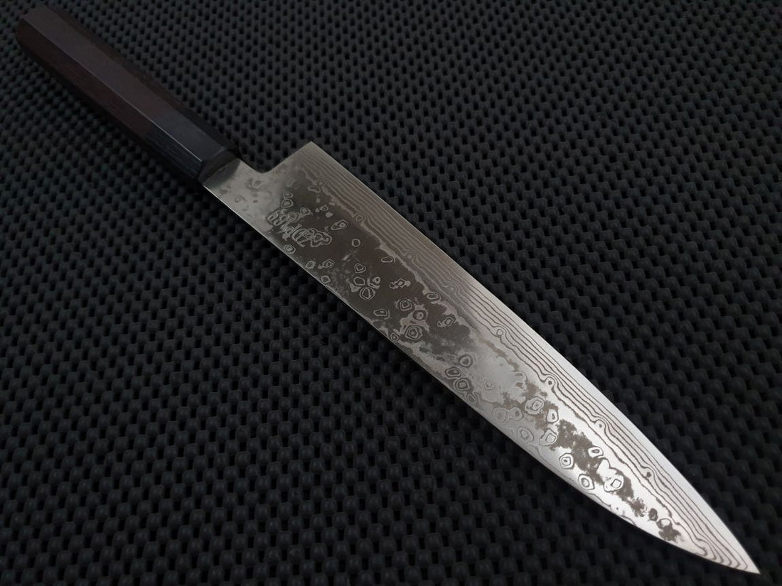 Yoshida ZDP Damascus Gyuto Knife