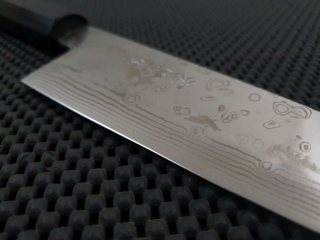 Yoshida ZDP Damascus Gyuto Knife