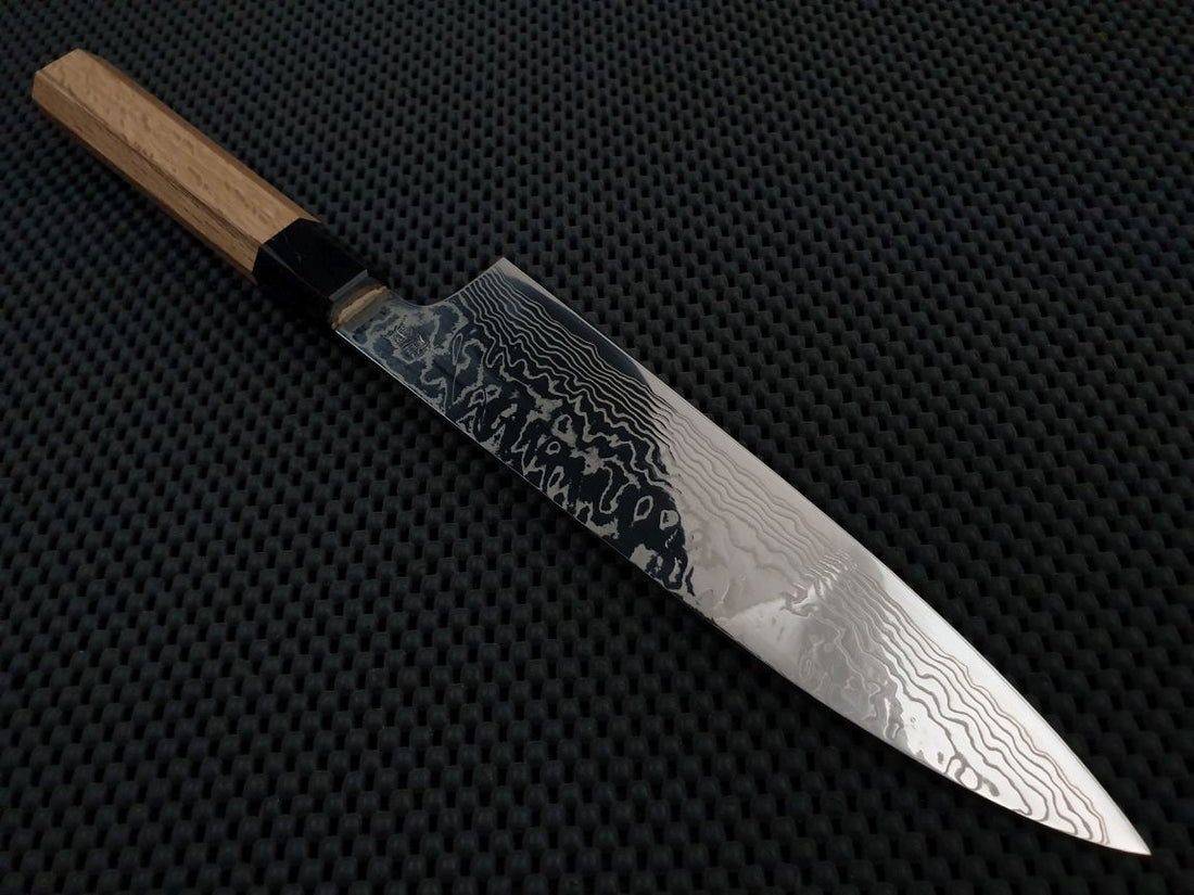 Sukenari ZDP189 Damascus Gyuto Knife