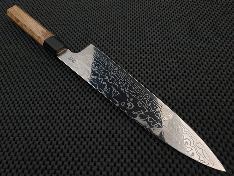 Sukenari ZDP189 Damascus Gyuto Knife