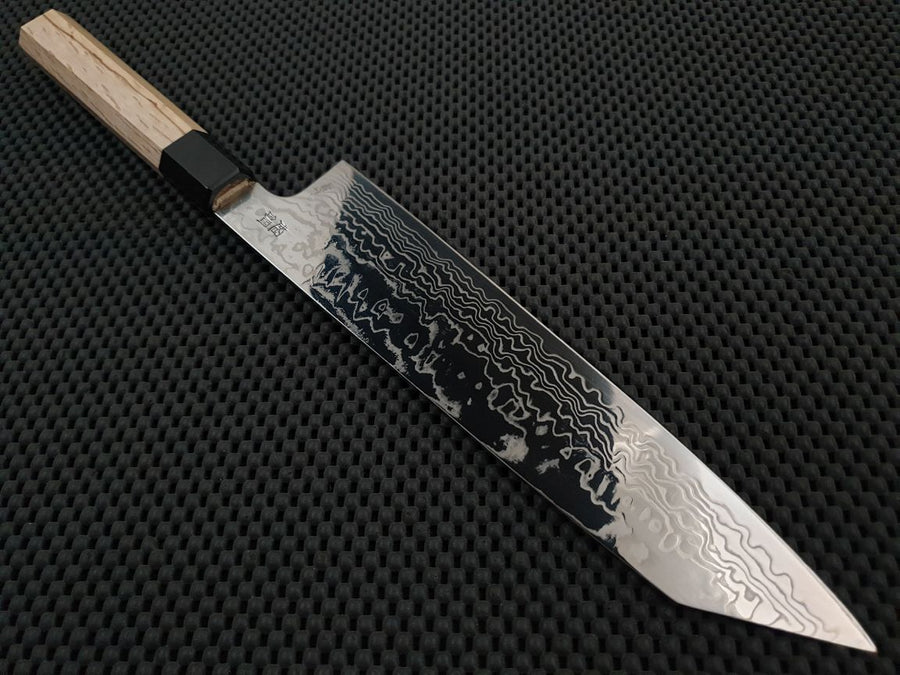 Sukenari ZDP189 Damascus Kiritsuke Knife