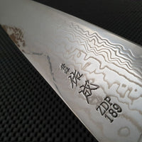 Sukenari ZDP189 Damascus Kiritsuke Knife