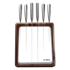Global Knife Sets | 3, 5, or 7 Piece Knife & Block Set (Hashira, Synergy, Niigata)