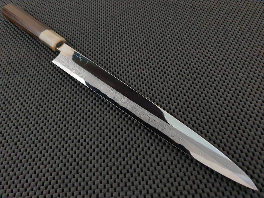 Hitohira Enmon Mirror Yanagiba Knife