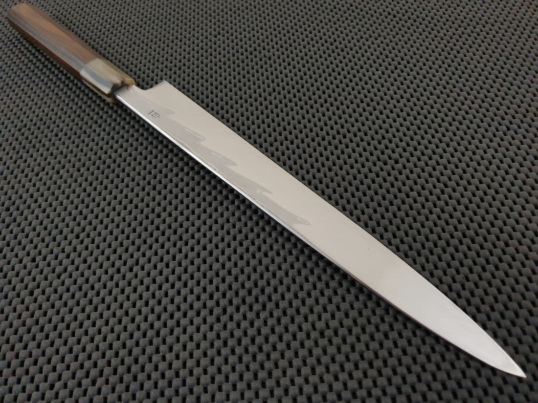 Hitohira Enmon Mirror Yanagiba Knife