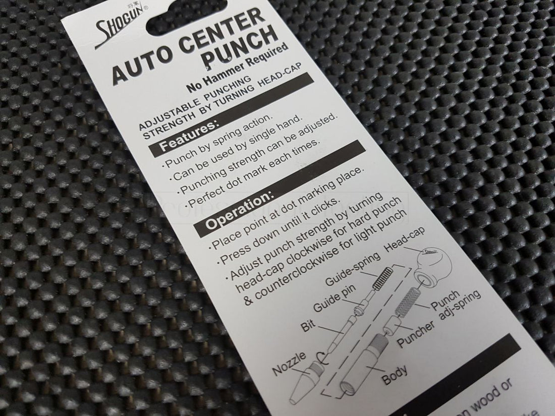 Auto Centre Punch Japanese Woodworking Tools Australia