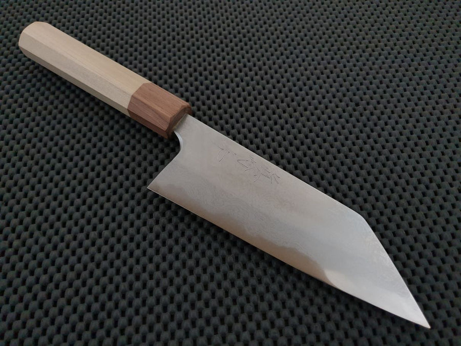 Mazaki Damascus Bunka Knife