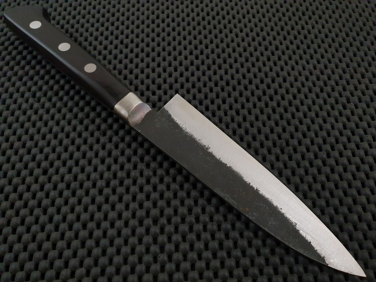 Morihei Hisamoto Kurouchi | 135 Petty Knife (Shirogami) – ProTooling