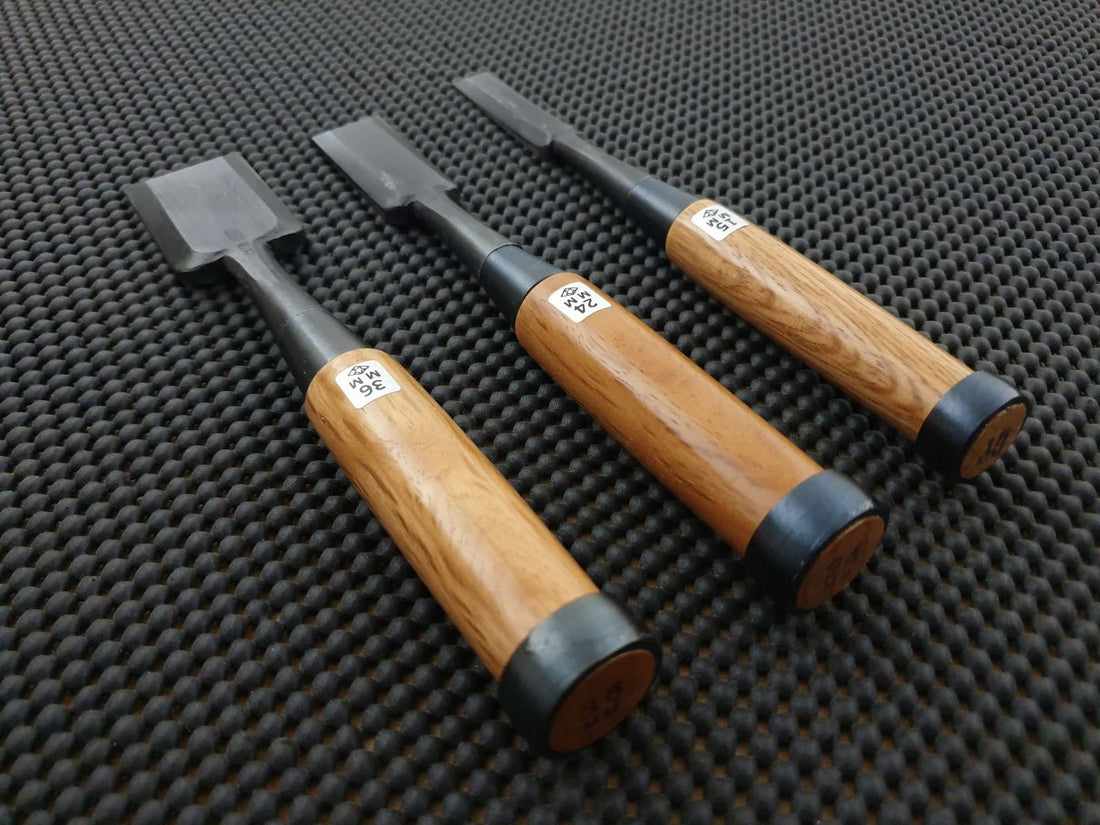 Japanese Woodworking Tool Set -8 Pcs -Red Oak