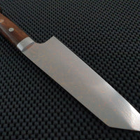 Takeshi Saji Rainbow Damascus Bunka Knife Australia